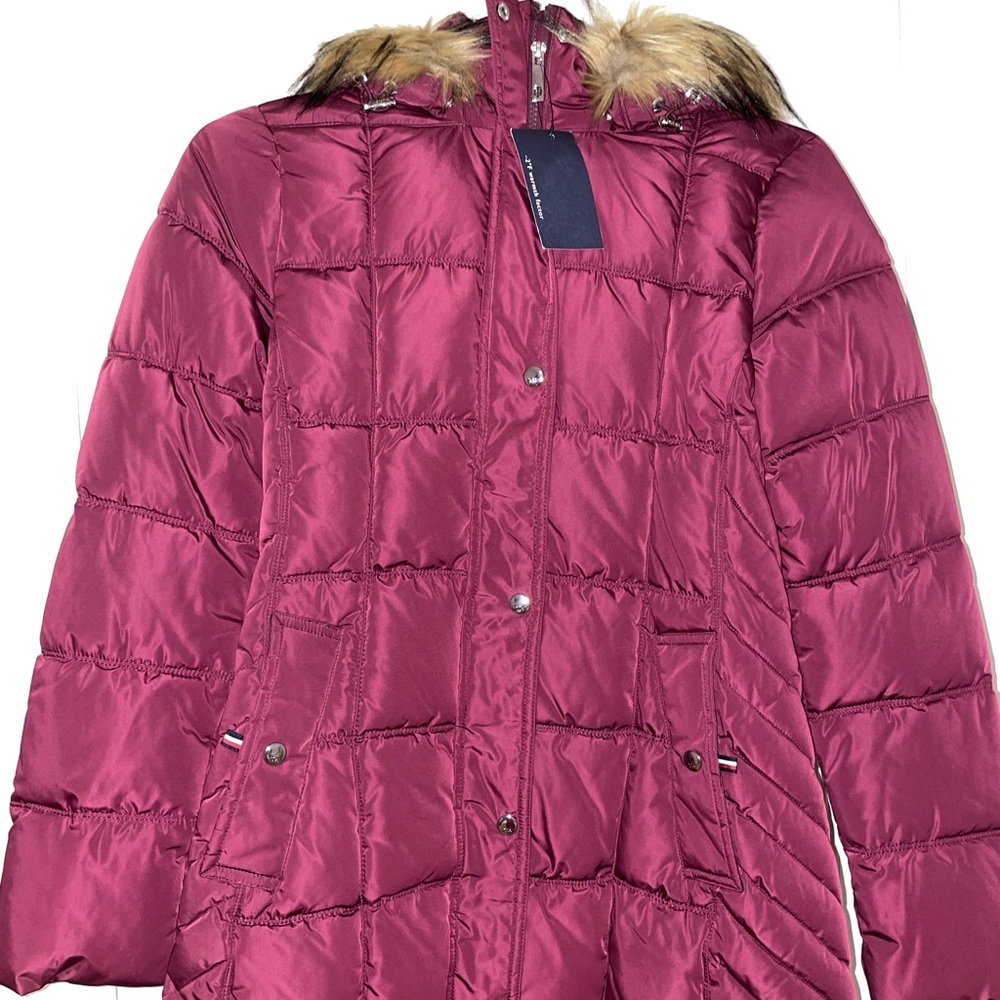 Tommy Hilfiger Winter Jacket— Burgundy